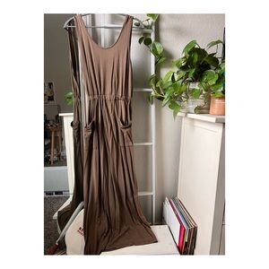 Cherish Round Neck Maxi Dress